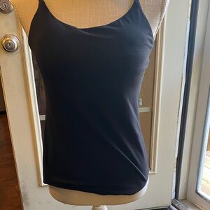 Athleta Classic Black Camisole built in bra